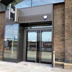 Thermal Glazed Doors Screens and Windows outside perspective of shop front doors